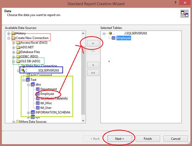 Select Your Table and Move